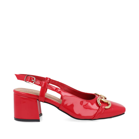 Zapatilla de Vestir Trender color Rojo para Mujer