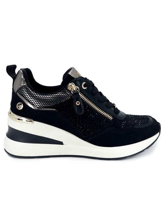 Tenis Casual Trender color Negro para Mujer