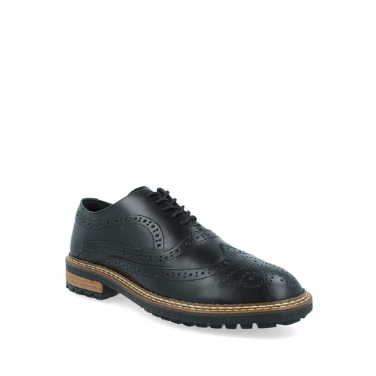 Zapato de Vestir Trender color Negro para Hombre