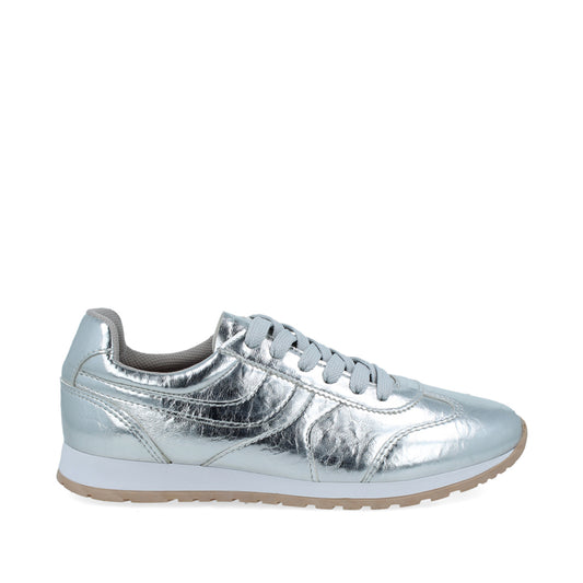 Tenis Urbano Trender color Plata para Mujer