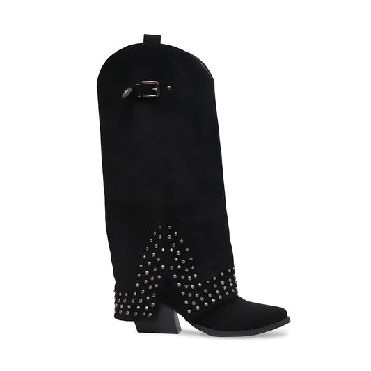 Bota Casual Trender color Negro para Mujer