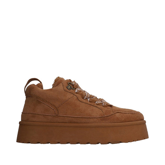 Botin Invernal Trender color Camel para Mujer