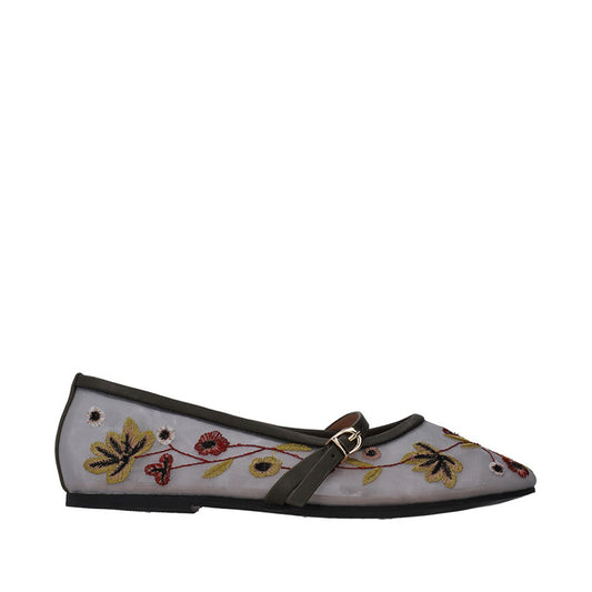 Balerina Casual Trender color Verde para Mujer