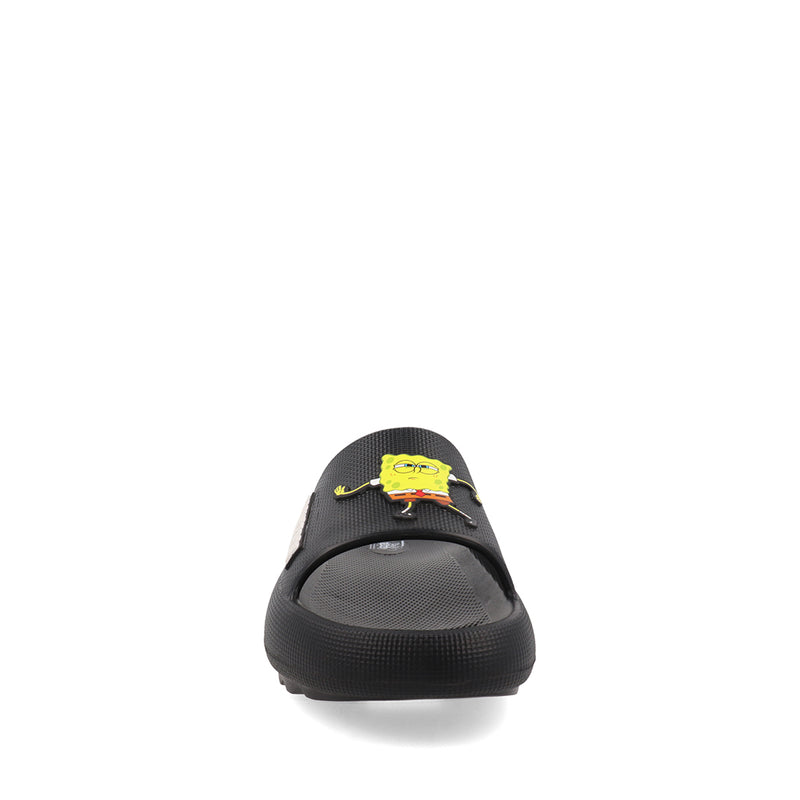 Sandalia de Playa Trender de Bob Esponja color Negra para Hombre