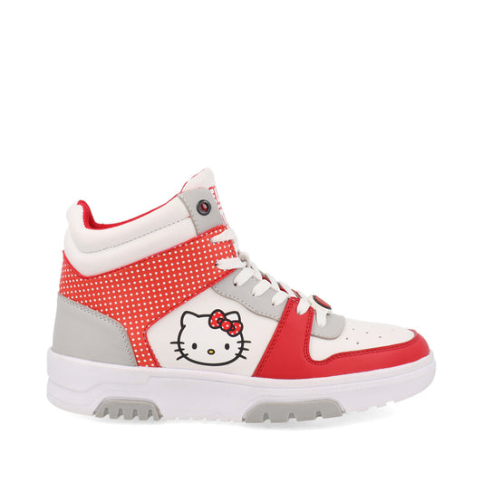 Tenis Urbano Trender de Hello Kitty color Blanco para Mujer
