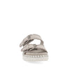 Sandalia Casual Trender color Gris para Mujer