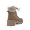 Botin Casual Trender color Arena para Mujer