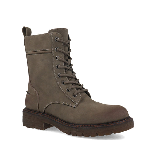 Bota Casual Trender color Olivo para Mujer