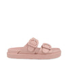 Sandalia Casual Trender color Rosa para Mujer con doble hebilla