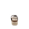 Sandalia Casual Trender color Gris para Mujer con Doble hebilla