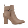 Botin de Vestir Trender color Beige para Mujer