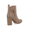 Botin de Vestir Trender color Beige para Mujer