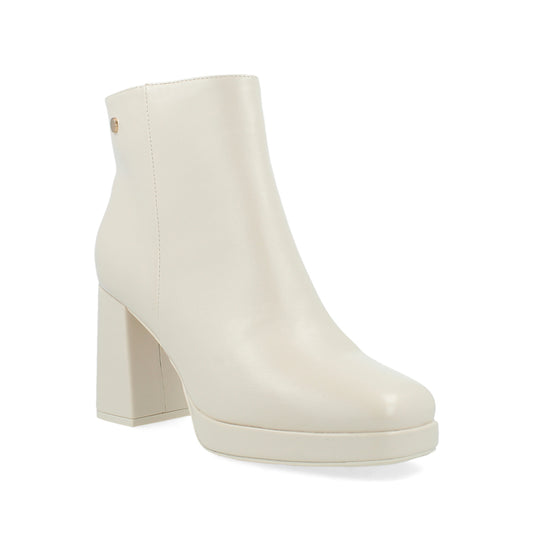 Botin de Vestir Trender color Latte para Mujer