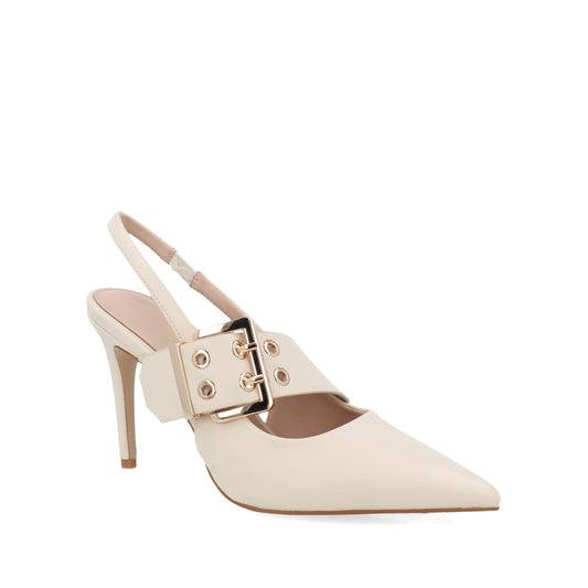 Zapatilla de Vestir Trender color Latte para Mujer