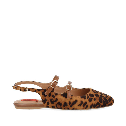 Balerina Casual Trender color Animal Print para Mujer