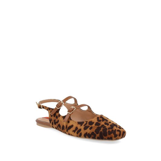 Balerina Casual Trender color Animal Print para Mujer