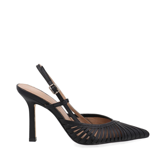 Zapatilla Casual Trender color Negro para Mujer punta en pico