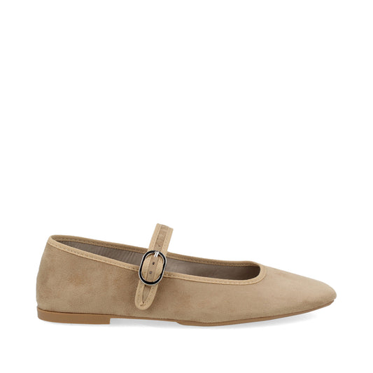 Balerina Casual Corina color Camel para Mujer