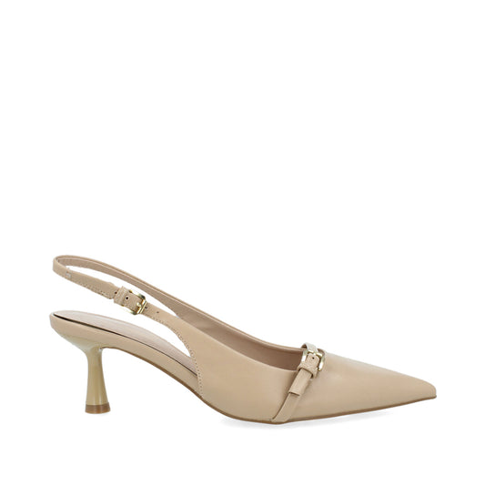 Zapatilla de Vestir Trender color Beige para Mujer