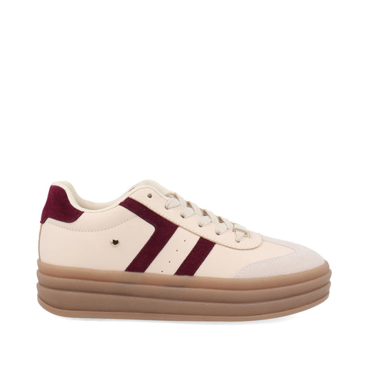 Tenis Urbano Xzurich color Latte para Mujer