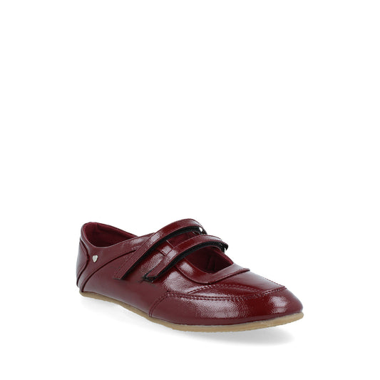 Balerina Casual Zurich color Vino para Mujer