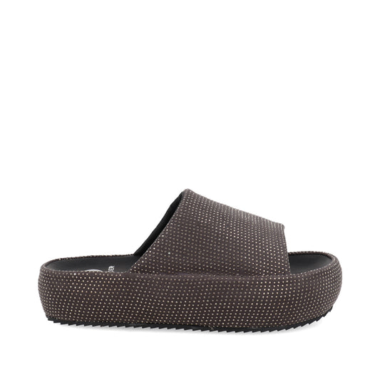 Sandalia Casual Trender color Gris para Mujer