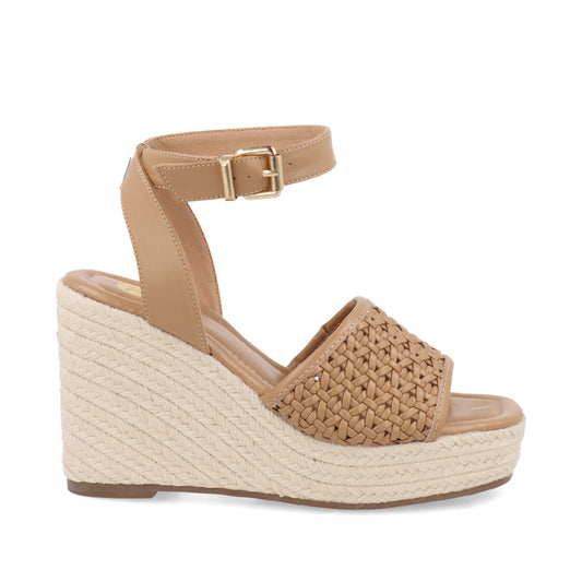 Sandalia Casual Trender color Beige para Mujer