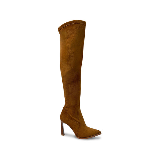 Bota Casual Trender color Camel para Mujer