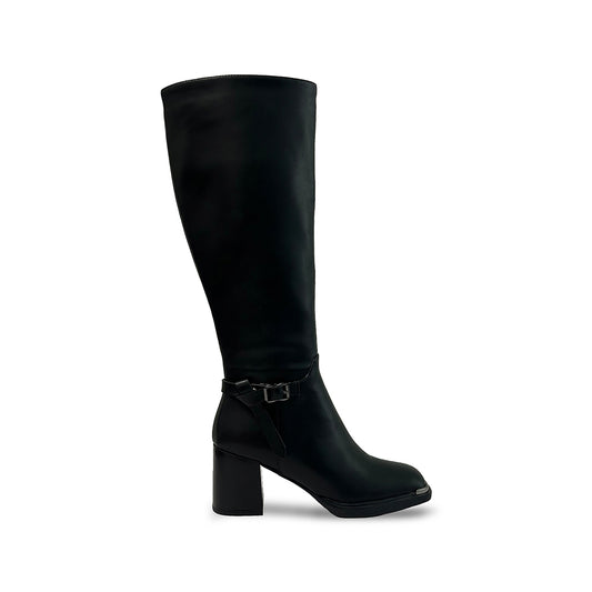 Bota Casual Trender color Negro para Mujer