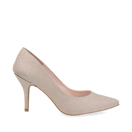 Zapatilla de Vestir Trender color Oro para Mujer