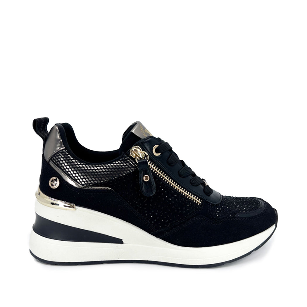 Tenis Casual Trender color Negro para Mujer – Trender Online