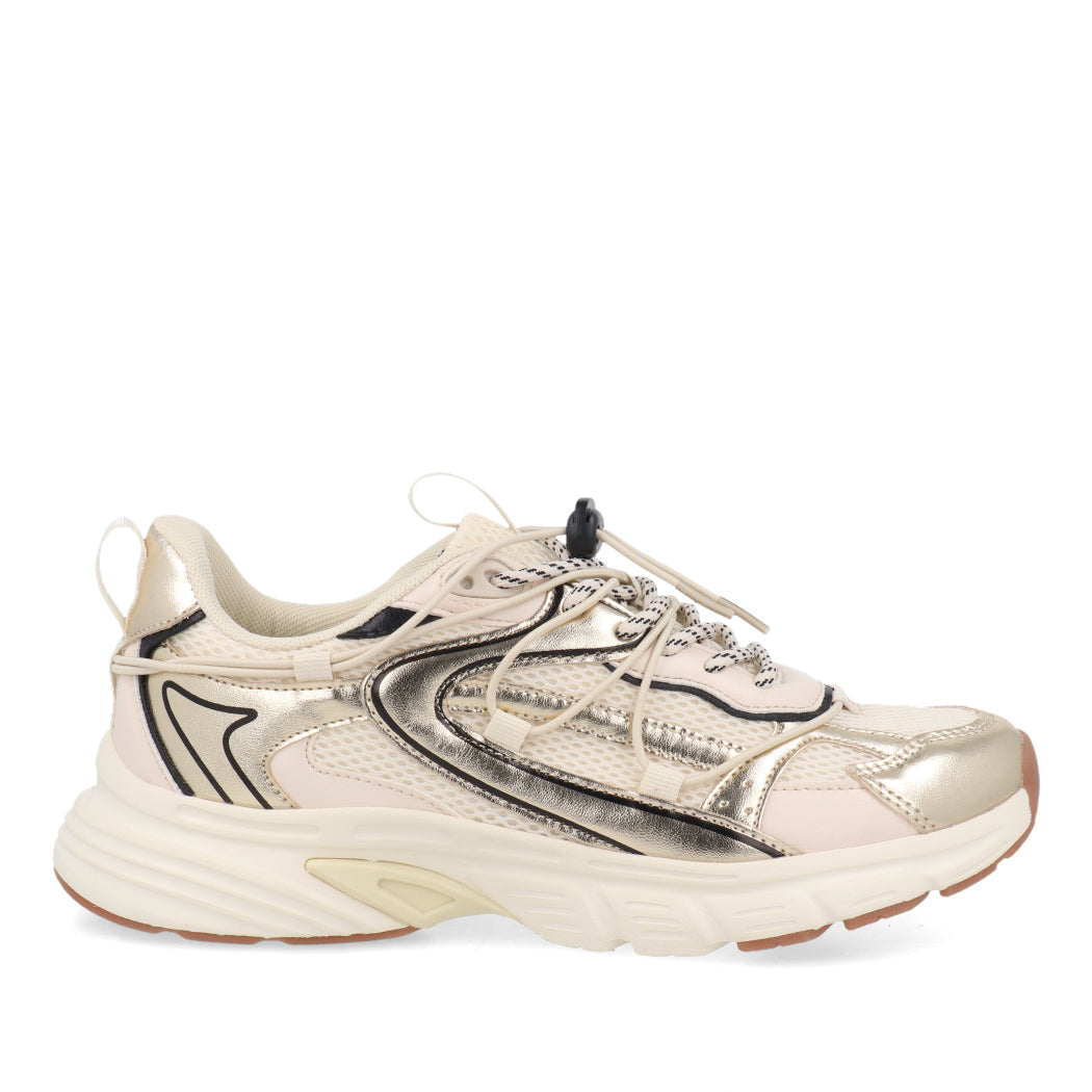 Tenis Urbano Trender color Dorado para Mujer – Trender Online