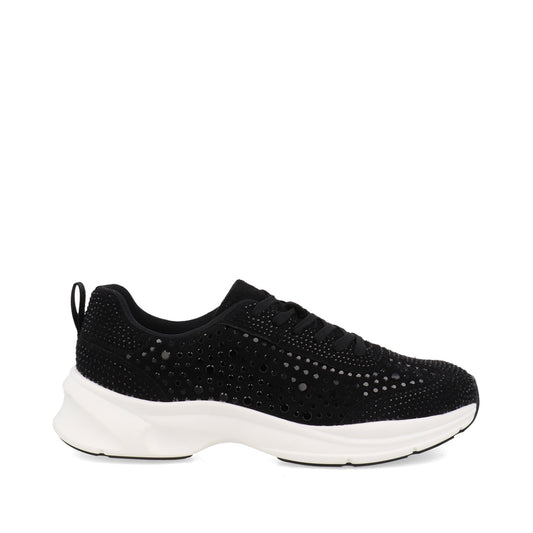 Tenis Urbano Trender color Negro para Mujer con brillos