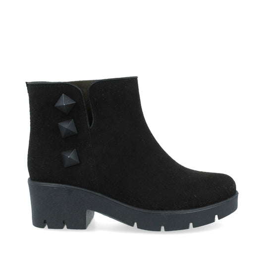 Botin de Lluvia Trender color Negro para Mujer