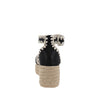 Sandalia Casual Trender color Negro con Beige para Mujer