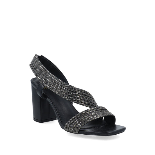 Zapatilla de Fiesta Trender color Negro para Mujer