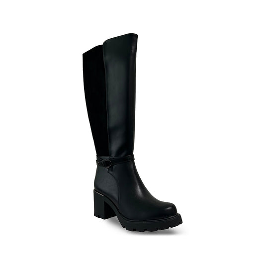 Bota Casual Trender color Negro para Mujer