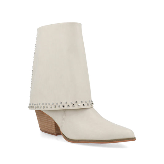 Botin Casual Trender color Latte para Mujer