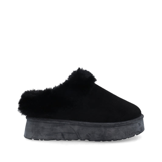 Pantufla Casual Trender color Negro para Mujer