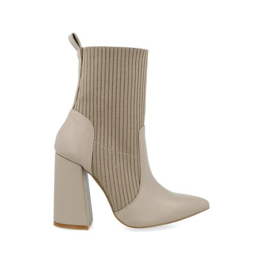 Botin Casual Trender color Taupe para Mujer