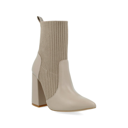 Botin Casual Trender color Taupe para Mujer