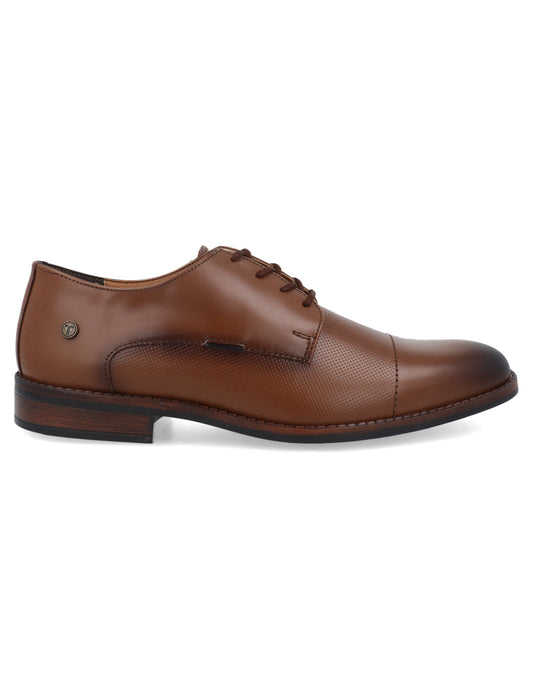 Zapato de Vestir Trender color Miel para Hombre