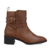 Botin Casual Trender color Tan para Mujer