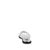 Sandalia Casual Trender color Plata para Mujer con Brillos