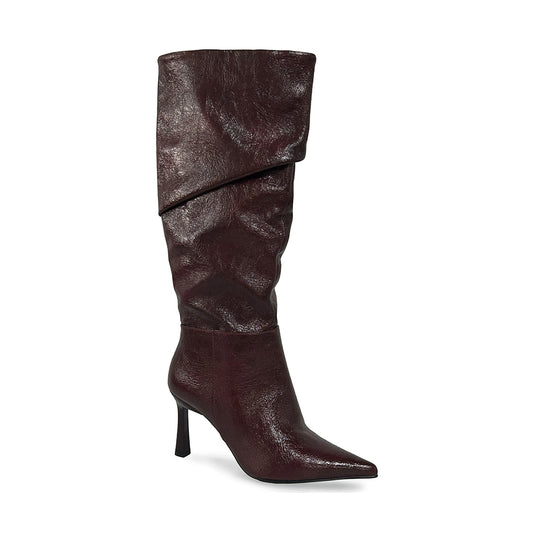 Bota de Vestir Trender color Vino para Mujer