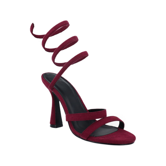 Zapatilla Vestir Trender color Vino para Mujer