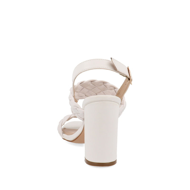 Sandalia Casual Trender Color Blanco Para Mujer