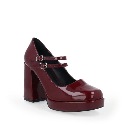 Zapatilla Vestir Trender color Vino para Mujer