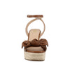 Sandalia Casual con plataforma Trender color Cafe para Mujer