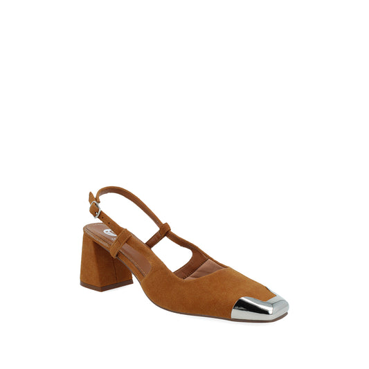 Zapatilla de Vestir Trender color Camel para Mujer